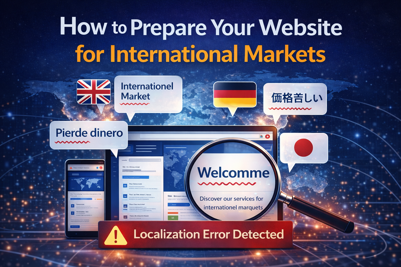 How to Prepare Your Website for International Markets
