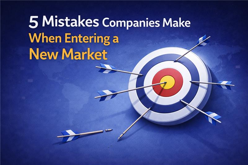 5 Mistakes Companies Make When Entering a New Market