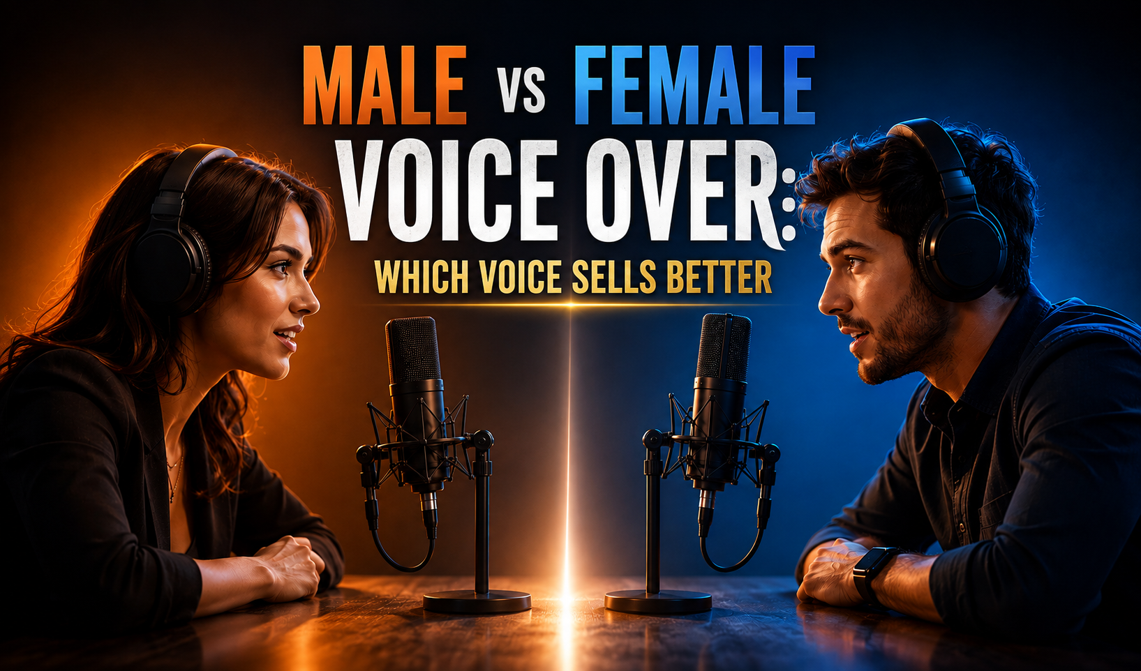 Male vs Female Voice Over: Which Voice Sells Better?